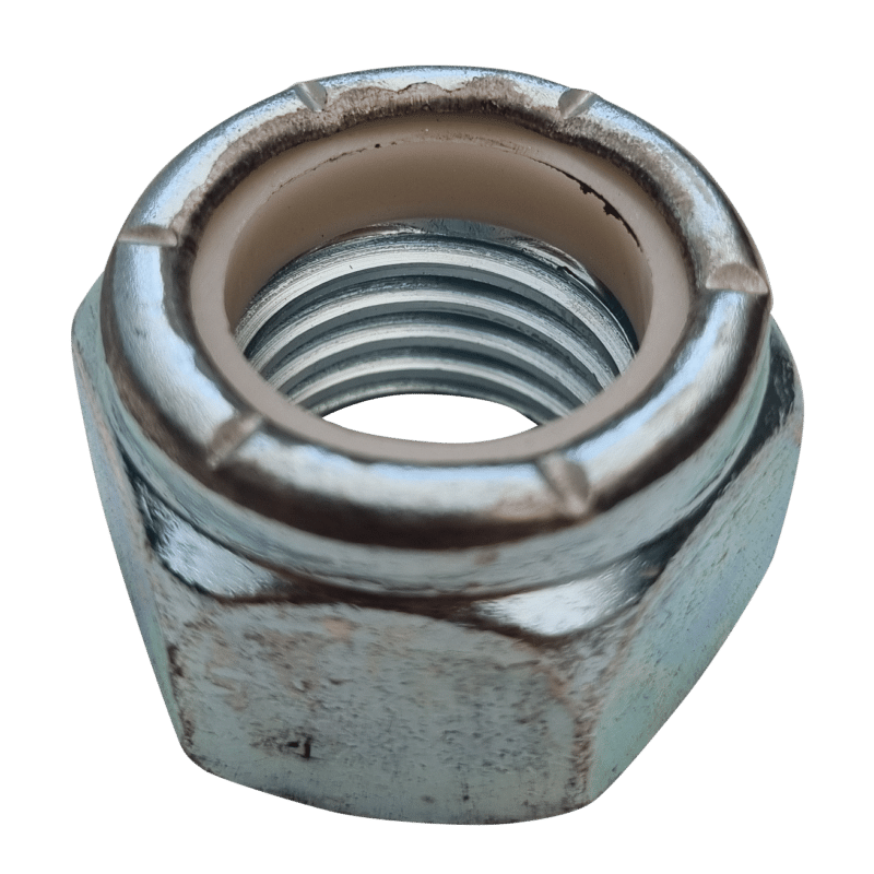 1 Nut Nyloc UNC GR8 Zinc 1 In - Hobson