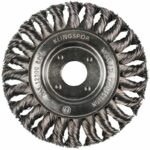 Wire Brush Steel Single Row Brush 125mm x 22.23mm x 14mm - Image 2