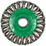 Wire Brush Stainless Steel Single Row Brush 125mm x 22.23mm x 14mm  - Klingspor