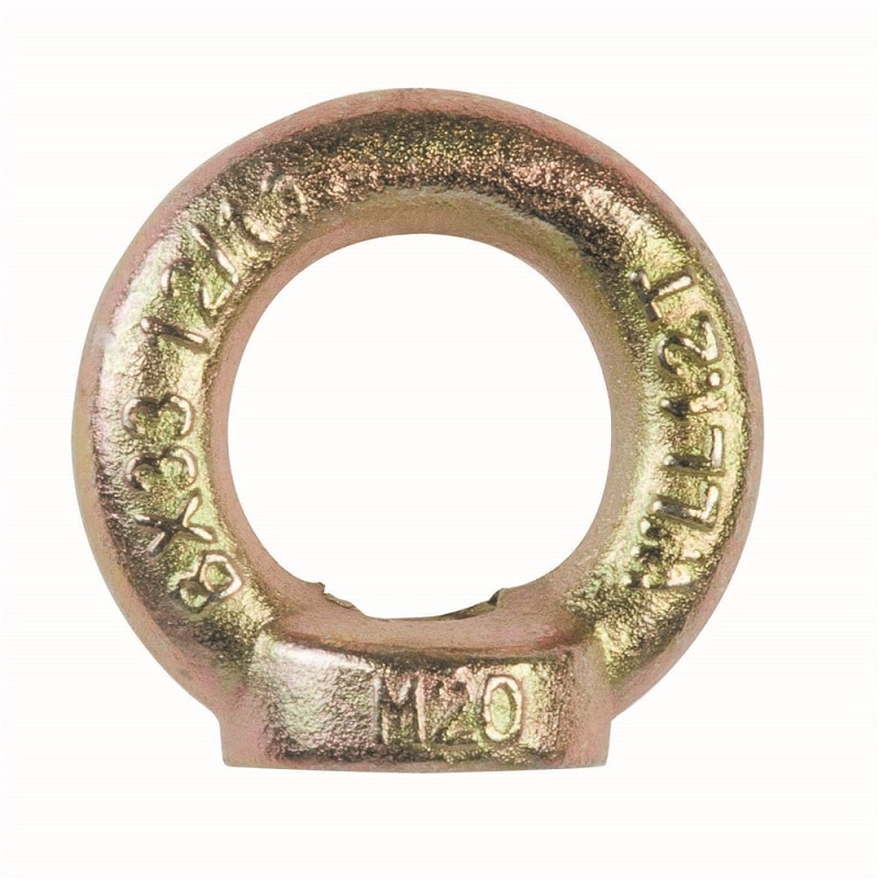 M20 Eye Nut Metric Coarse Zinc - Hobson M20 Eye Nut Metric Coarse Zinc - Hobson
