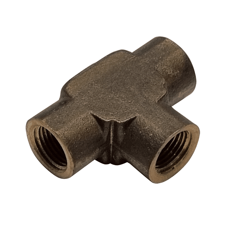Tee - Brass Standard Fitting 1/8 BSP -