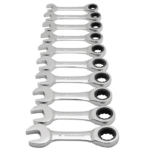 Gearwrench 10 Piece Metric Stubby Spanner Set - Image 4