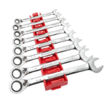 Gearwrench 8 Piece SAE Reversible Ratchet Spanner Set  - Gearwrench