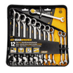 Gearwrench 12 Piece Metric Reversible Ratchet Spanner Set - Image 2