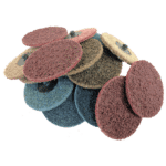 Gasket Buff Pads 50mm x Blue Fine 10 Pack  -