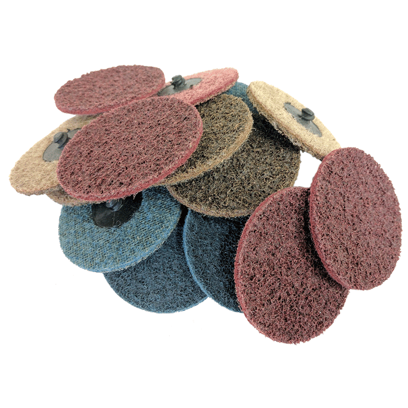 Gasket Buff Pads 50mm x Blue Fine 10 Pack  -