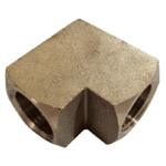 1/2 NPTF Female X 1/2 NPTF Female - Elbow 90 Degree - Brass Standard Fitting - Image 2