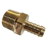 1/2 Hose x 3/4 NPTF Male - Hose Tail - Brass Standard Fitting - Image 2