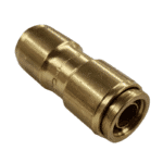 12mm Hose x 12mm Hose - Joiner - Brass Push Fit Brake 12mm -