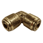 12mm Hose x 12mm Hose - Elbow 90 Degree - Brass Push Fit 12mm -