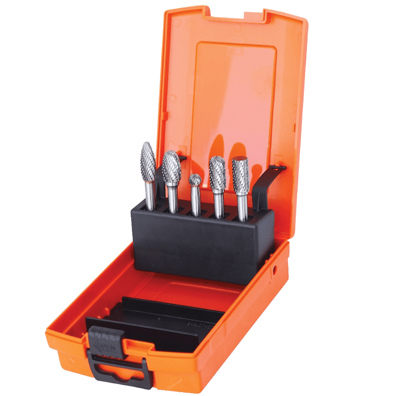 Carbide Burr Set - 5 Piece  - SP Tools