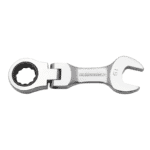 Gearwrench 10 Piece Metric Flex Stubby Ratchet Spanner Set - Image 2