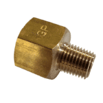 3/8 NPTF Female X 1/4 NPTF Male - Adaptor - Brass Standard Fitting - Image 2