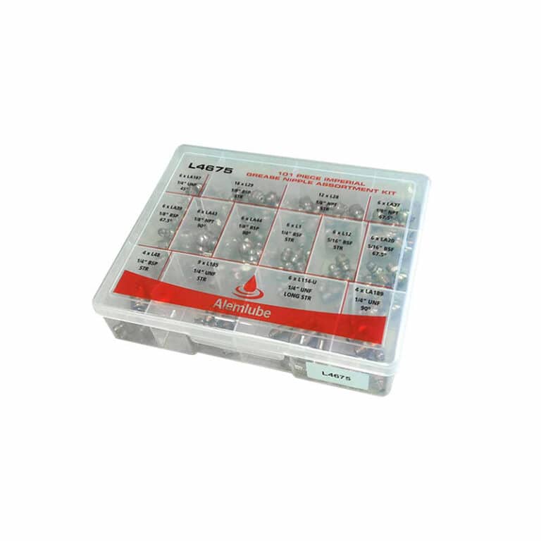 Grease Nipple Kit Imperial 101 Piece Red Shed