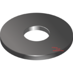 5/16ID x 1-1/4OD Washer Penny Zinc 5/16 - Hobson