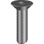 M5 Cap Screw Countersunk Metric Coarse 10.9 Zinc 20mm - Hobson