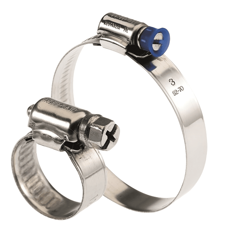 Hose Clamp - Worm Drive - Non Perforated - Full Stainless 155mm - 180mm - Tridon