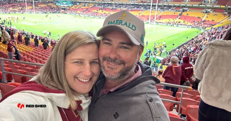 State of Origin Winners - Red Shed Rewards - Jeff and Jessamine