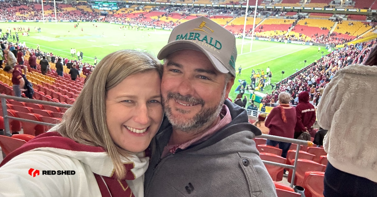 State of Origin Winners - Red Shed Rewards - Jeff and Jessamine