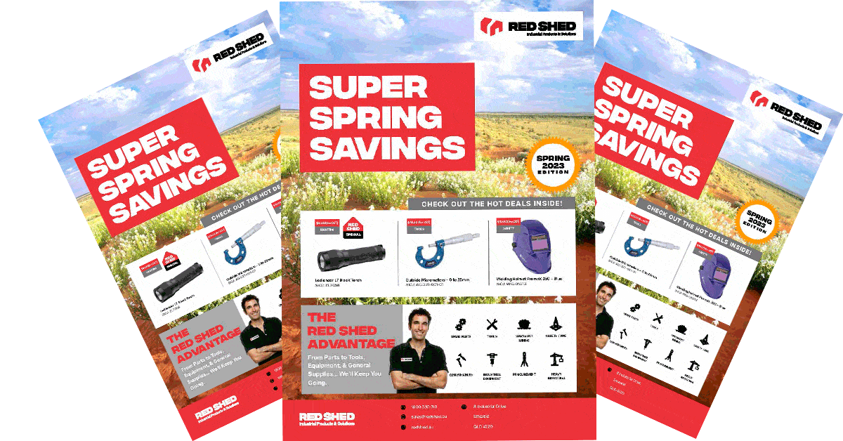 RED SHED Catalogue - Super Spring Savings