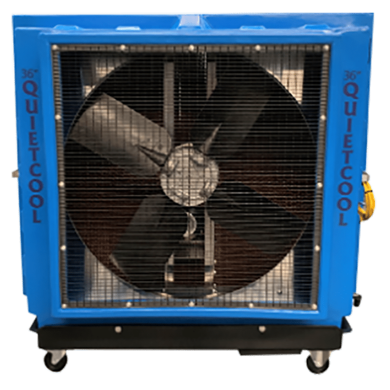 Evaporative Cooler Quietaire 36 inch Red Shed