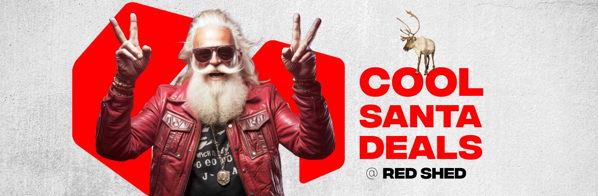 Merry Christmas from Cool Santa and RED SHED