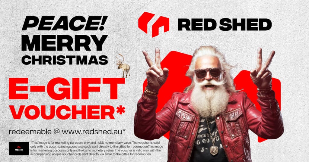 E-Gift Voucher - Red Shed Industrial Supplies, Tools and Spare Parts