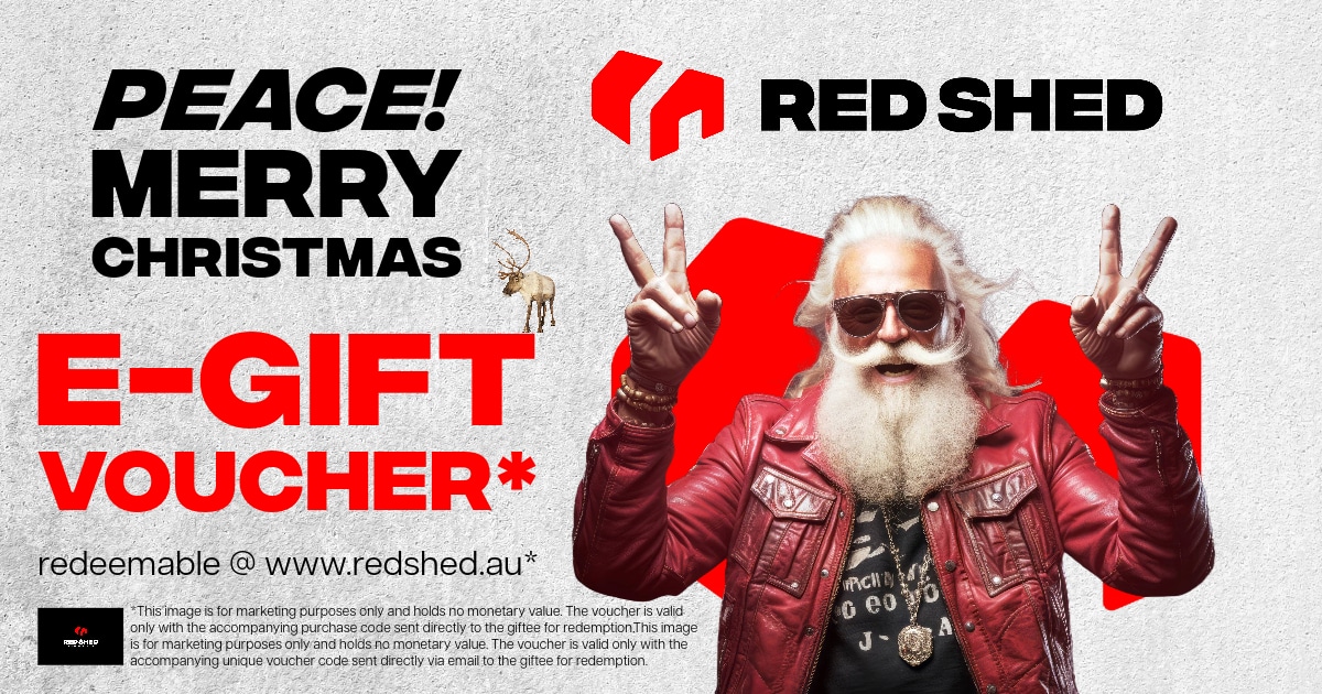 E-Gift Voucher - Red Shed Industrial Supplies, Tools and Spare Parts