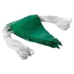 Maxisafe Green PVC Bunting Flag Line - 30m