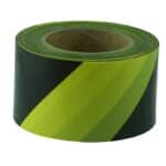 Yellow & black barricade tape