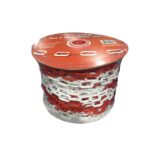 6mm Red & White Safety Chain