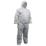 'Chemguard' SMS Disposable Coveralls - White