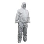 Maxisafe White Polypropylene Disposable Coveralls - Image 4