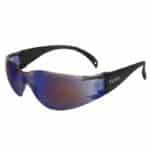 Texas Blue Mirror Safety Glasses
