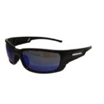 Black Denver Blue Mirror Safety Glasses
