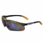 Kansas Blue Mirror Safety Glasses