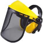 Maxisafe Mesh Visor with Earmuffs complete