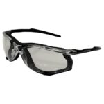 Swordfish Safety Glasses with Anti-Fog - Clear Lens  assembled with gasket