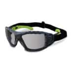 Evolve Smoke Safety Glasses with Gasket & Headband