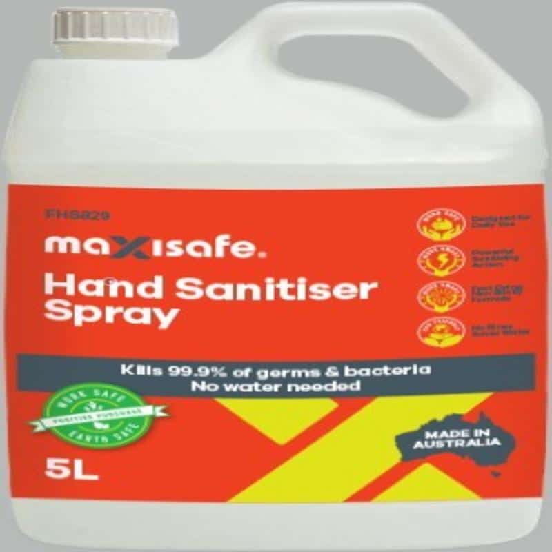 FHS829 Liquid Hand Sanitiser - 5ltr Bottle - Image 1