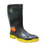 FOREMAN Black with Safety Toecap
