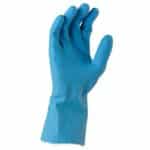 Blue Silverlined Glove