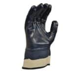 Blue Knight Safety Cuff Fully Coated Nitrile Glove - Image 3