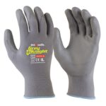 Grey Knight PU Coated Glove - Image 4
