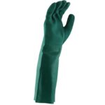 Green Double Dipped PVC Glove 45cm