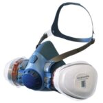 Maxiguard Half Mask Silicone Chemical Kit with ABEKP2 cartridges