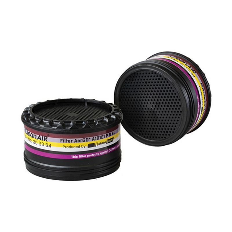 RA1B1E1PRSL-2 Set of combined ozone filters CA AerGO® A1B1E1 P R SL (1 pair) - Image 1
