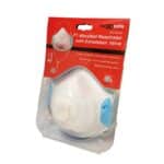 Maxisafe P1 respirator with Valve  card of 3