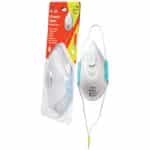 Maxisafe P2 respirator with Valve and Active Carbon Filter  card of 3