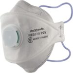 Maxisafe 3-Panel Flat Fold Respirator with Valve  box of 20